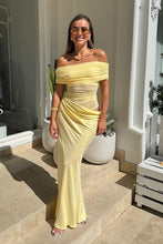 Load image into Gallery viewer, Benni Nico Off Shoulder Maxi Dress (Butter)
