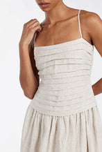 Load image into Gallery viewer, Dissh Reece Natural Linen Midi Dress
