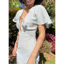 Load image into Gallery viewer, Ruby Clover Midi (Olive Gingham)
