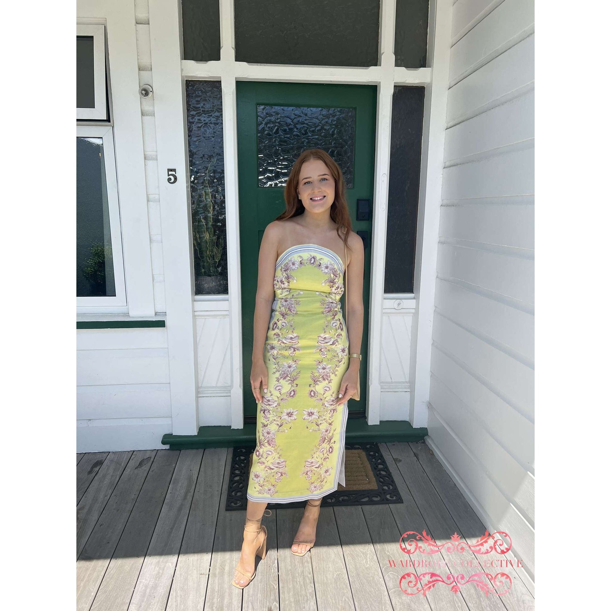 alemais marlow frill midi dress Alemais Marlow Bodice Dress – Wardrobe Collective NZ