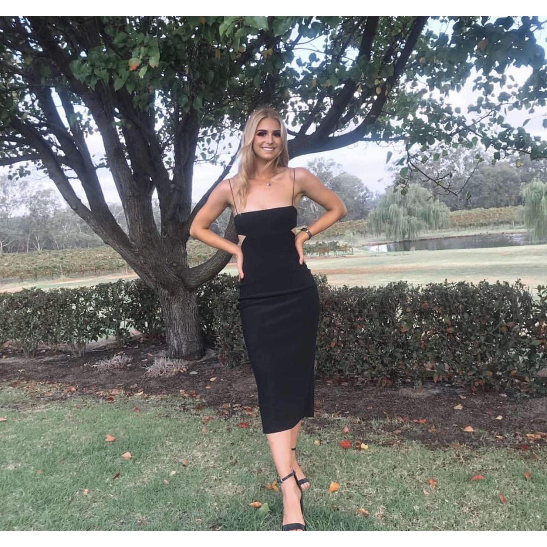 Bec and Bridge Elle Cut Out Midi