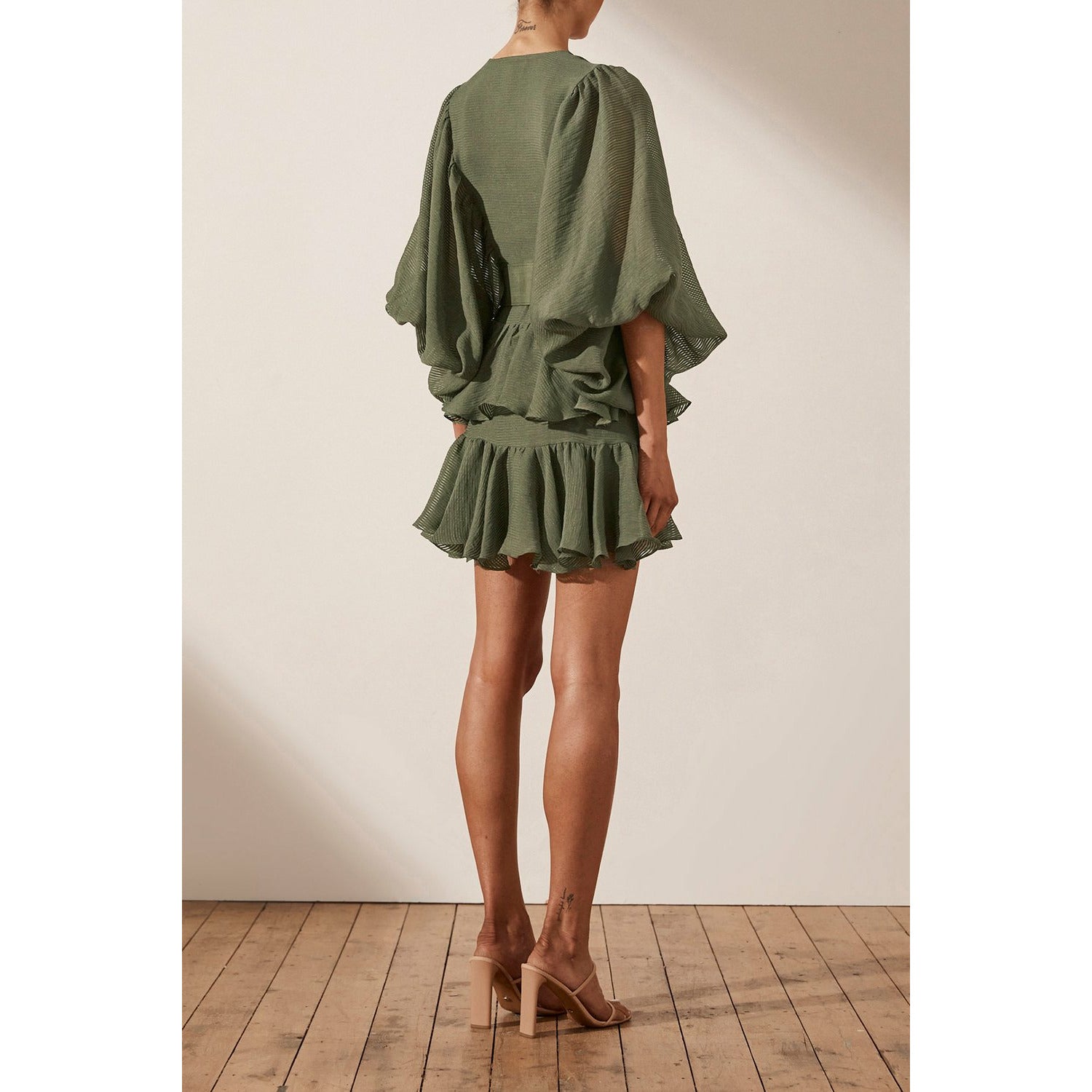 shona joy charlotte draped mini dress Shona Joy Charlotte Plunged Draped Mini – Wardrobe Collective NZ